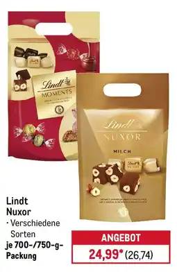 METRO Lindt Nuxor Angebot