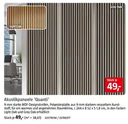 Bauhaus Akustikpaneele 'Quanti' Angebot