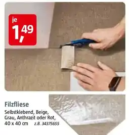 Bauhaus Filzfliese Angebot