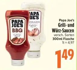 inkoop Papa Joe's Grill- und Würz-Saucen Angebot