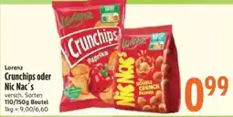 inkoop Lorenz Crunchips oder Nic Nac's Angebot