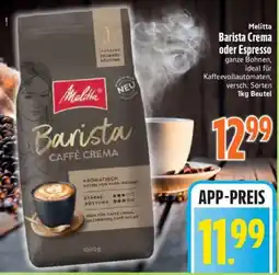 inkoop Melitta Barista Caffè Crema Angebot