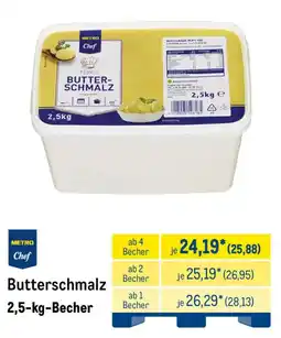 METRO METRO Chef Butterschmalz Angebot