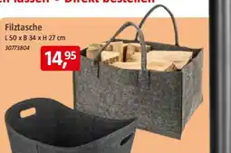 Bauhaus Filztasche Angebot