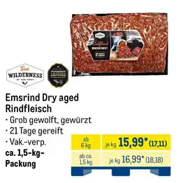 METRO Emsrind Dry aged Rindfleisch Angebot