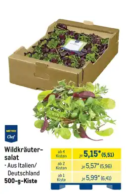 METRO METRO Chef Wildkräutersalat Angebot