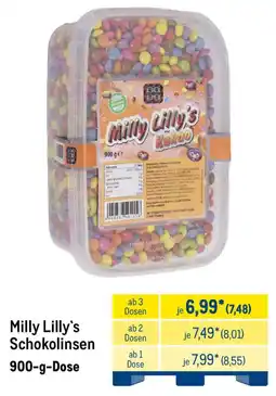 METRO Milly Lilly's Schokolinsen Angebot
