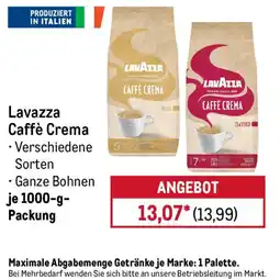 METRO Lavazza Caffè Crema Angebot