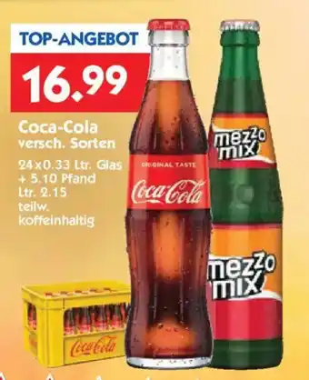 Coca-Cola versch. Sorten