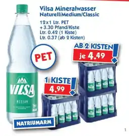 Hol'ab Getränkemarkt Vilsa Mineralwasser Naturell/Medium/Classic Angebot