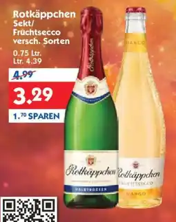 Hol'ab Getränkemarkt Rotkäppchen Sekt/Fruchtsecco Angebot