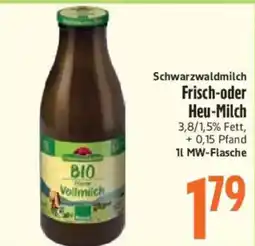 inkoop Schwarzwaldmilch Frisch-oder Heu-Milch Angebot