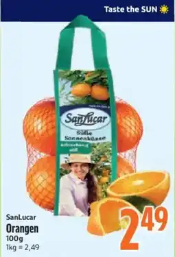 inkoop SanLucar Orangen Angebot