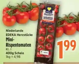 inkoop EDEKA Herzstücke Mini-Rispentomaten Angebot