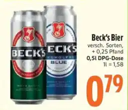 inkoop Beck's Bier Angebot