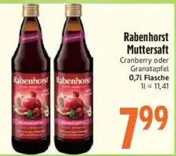 inkoop Rabenhorst Muttersaft Angebot