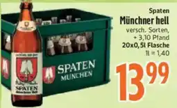 inkoop Spaten Münchner hell Angebot