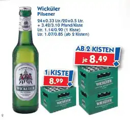 Hol'ab Getränkemarkt Wicküler Pilsener Angebot