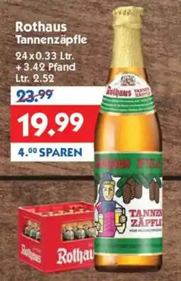 Hol'ab Getränkemarkt Rothaus Tannenzäpfle Angebot