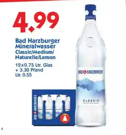 Hol'ab Getränkemarkt Bad Harzburger Mineralwasser Classic Angebot