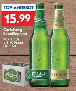 Hol'ab Getränkemarkt Carlsberg Beer/Elephant Angebot