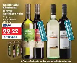 Hol'ab Getränkemarkt Kessler-Zink Klimafreund/Kimmle italienische Weine Angebot