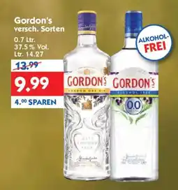 Hol'ab Getränkemarkt Gordon's London Dry Gin Angebot
