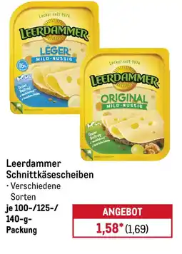 METRO Leerdammer Schnittkäsescheiben Angebot