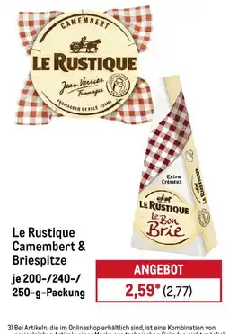 METRO Le Rustique Camembert & Briespitze Angebot