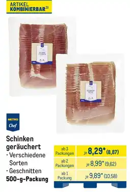METRO Metro Chef Schinken geräuchert Angebot