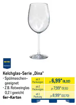 METRO Kelchglas-Serie „Dina“ Angebot