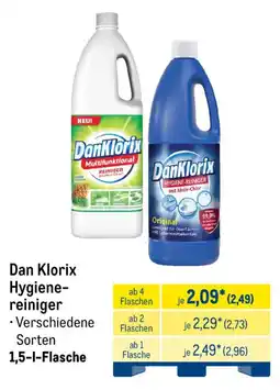 METRO Dan Klorix Hygiene-reiniger Angebot