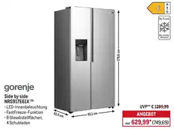 METRO gorenje Side by side NRS917E61X Angebot