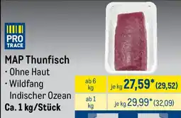 METRO PRO TRACE MAP Thunfisch Angebot