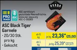 METRO ASC Black Tiger Garnele Angebot