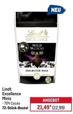 METRO Lindt Excellence Minis Angebot