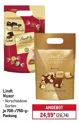 METRO Lindt Nuxor Angebot