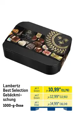 METRO Lambertz Best Selection Gebäckmischung Angebot
