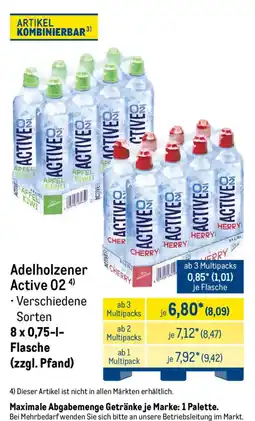 METRO Adelholzener Active O2 Angebot