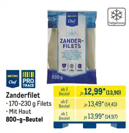 METRO METRO Chef Zanderfilet Angebot