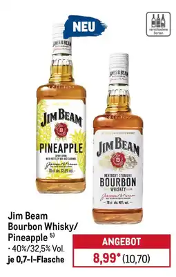 METRO Jim Beam Bourbon Whisky/Pineapple Angebot