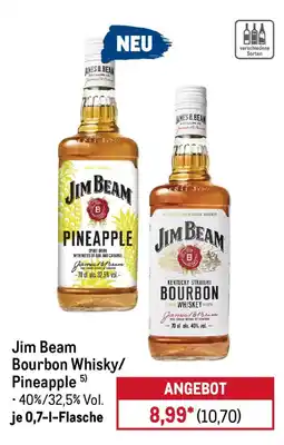 METRO Jim Beam Bourbon Whisky/Pineapple Angebot