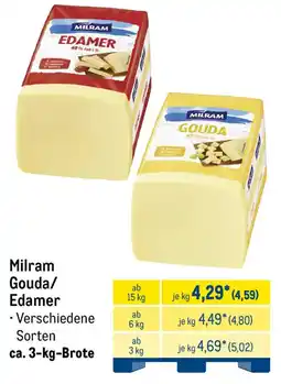 METRO Milram Gouda/Edamer Angebot