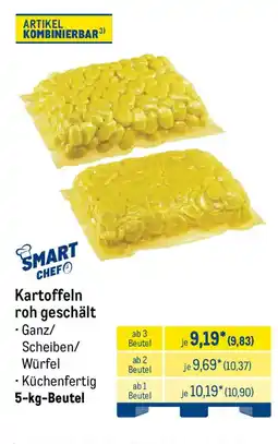 METRO SMART CHEF Kartoffeln roh geschält Angebot