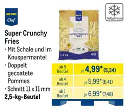 METRO METRO Chef Super Crunchy Fries Angebot