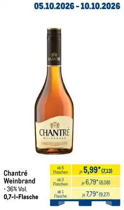 METRO Chantré Weinbrand Angebot