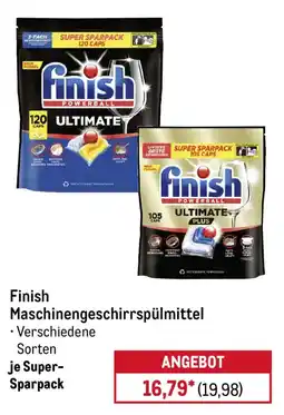 METRO Finish Maschinengeschirrspülmittel Angebot