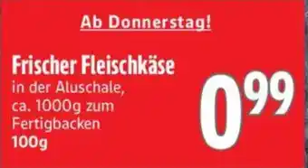 Frischer Fleischkäse