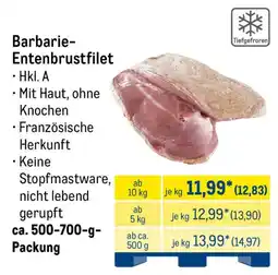 METRO Barbarie-Entenbrustfilet Angebot