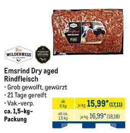 METRO Emsrind Dry aged Rindfleisch Angebot